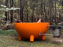 Boshuisje met hottub op een unieke plek midden in het bos Boshuisje met hottub op een unieke plek midden in het bos