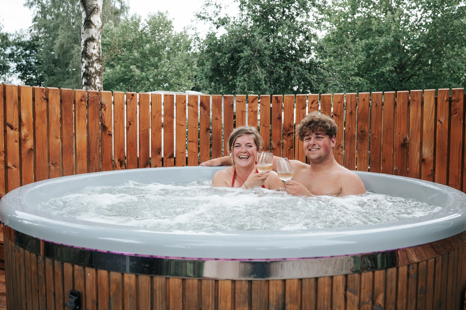 Uniek architectonisch tiny house met privé hottub en sauna