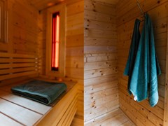 Knus boshuisje met een natuurtuin en eigen infraroodsauna Knus boshuisje met een natuurtuin en eigen infraroodsauna