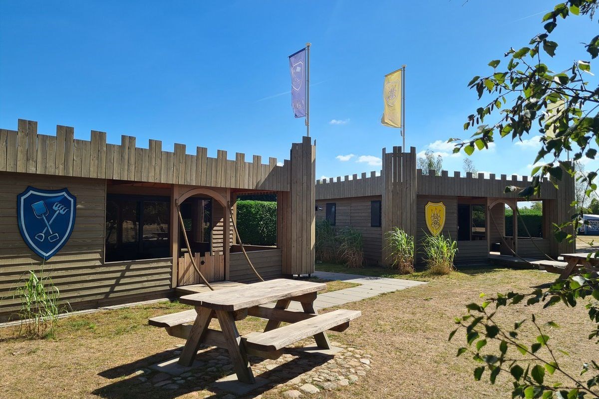 Bijzonder overnachten in een sprookjesachtig zandkasteel