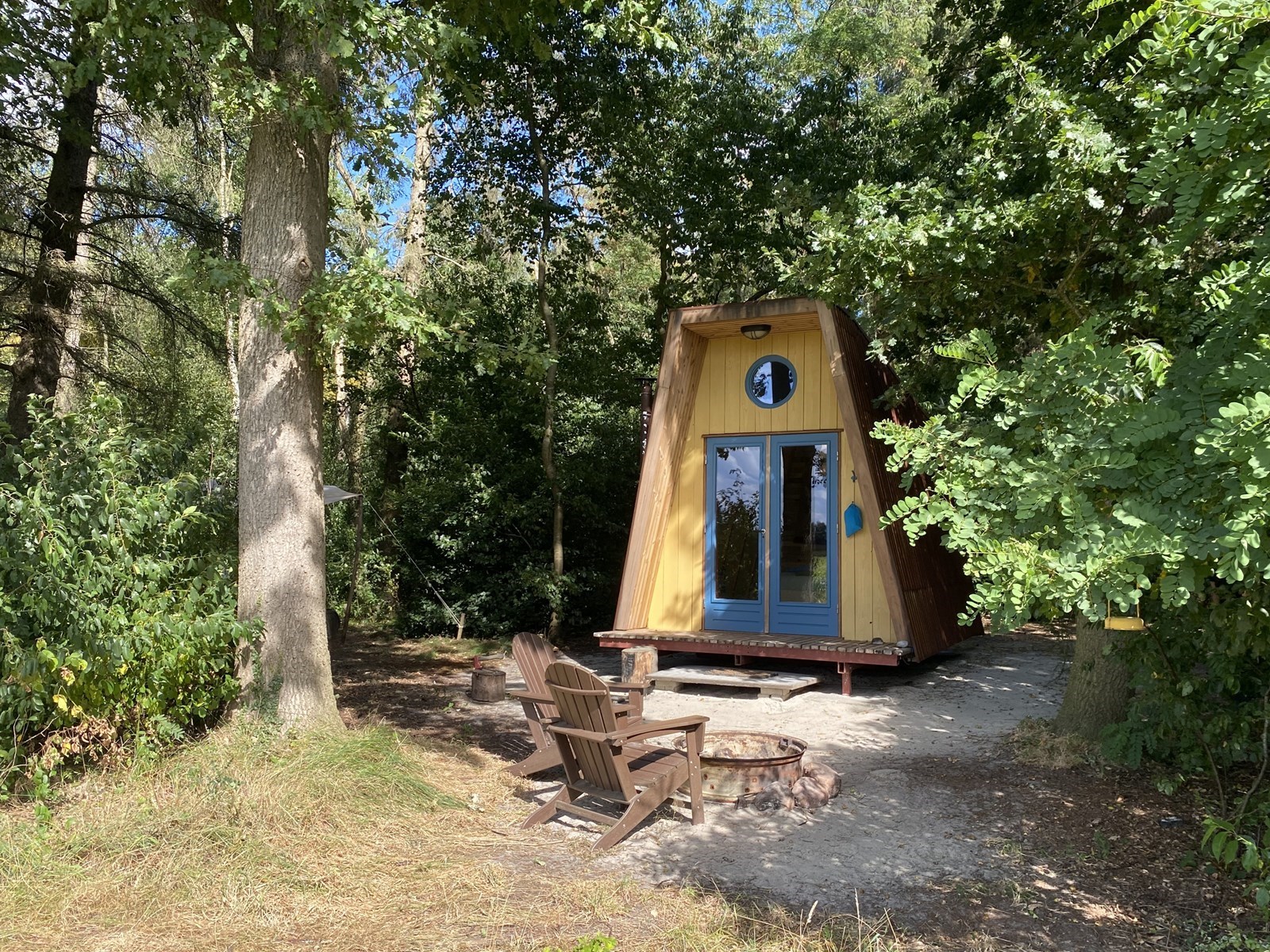 Een unieke Natuurhut. Dé plek voor een blik op oneindig!