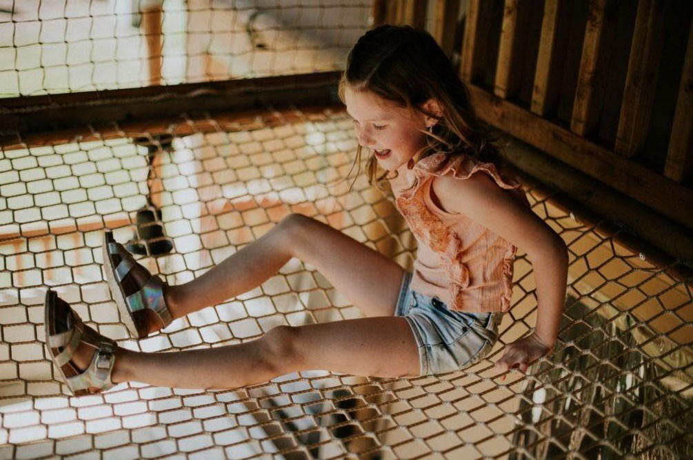 Klimmen en klauteren in deze kindvriendelijke en hondvriendelijke glampingtent