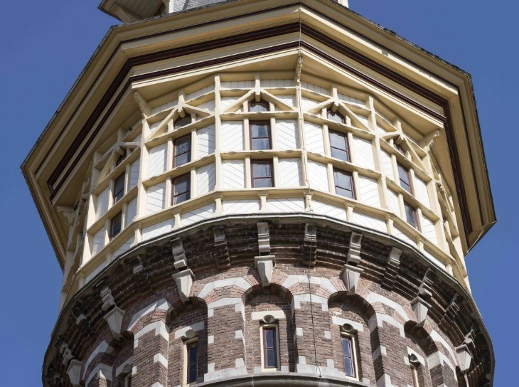 Slapen in een monumentale Watertoren uit 1901