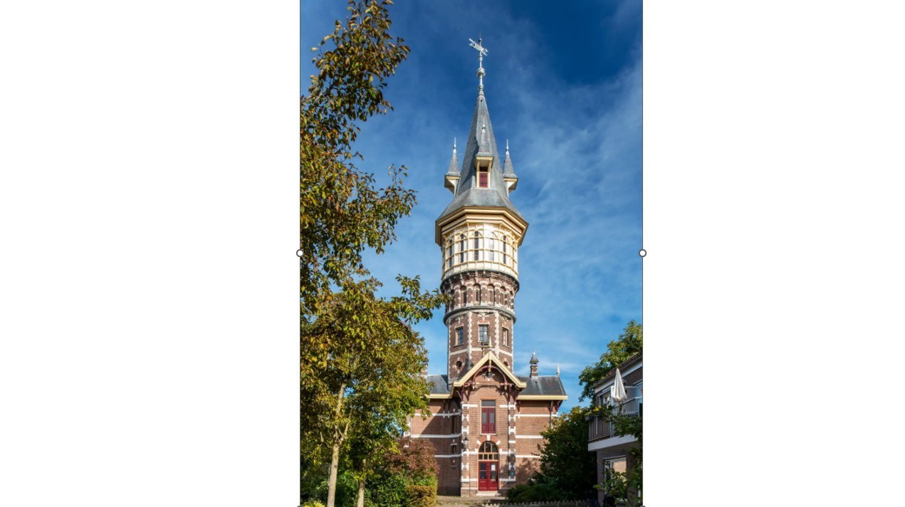 Slapen in een monumentale Watertoren uit 1901