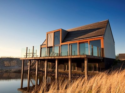 Unieke Waddenlodge met je eigen privéstrandje Unieke Waddenlodge met je eigen privéstrandje