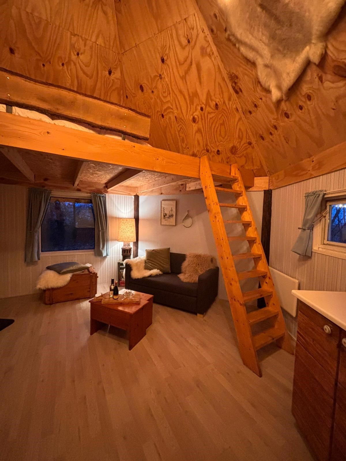 Scandinavische Kota met sauna