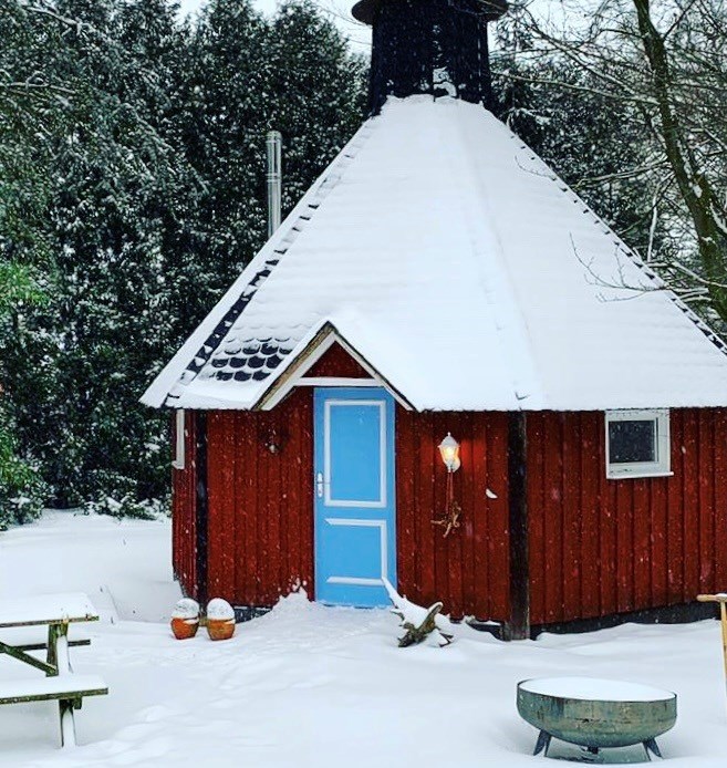 Scandinavische Kota met sauna