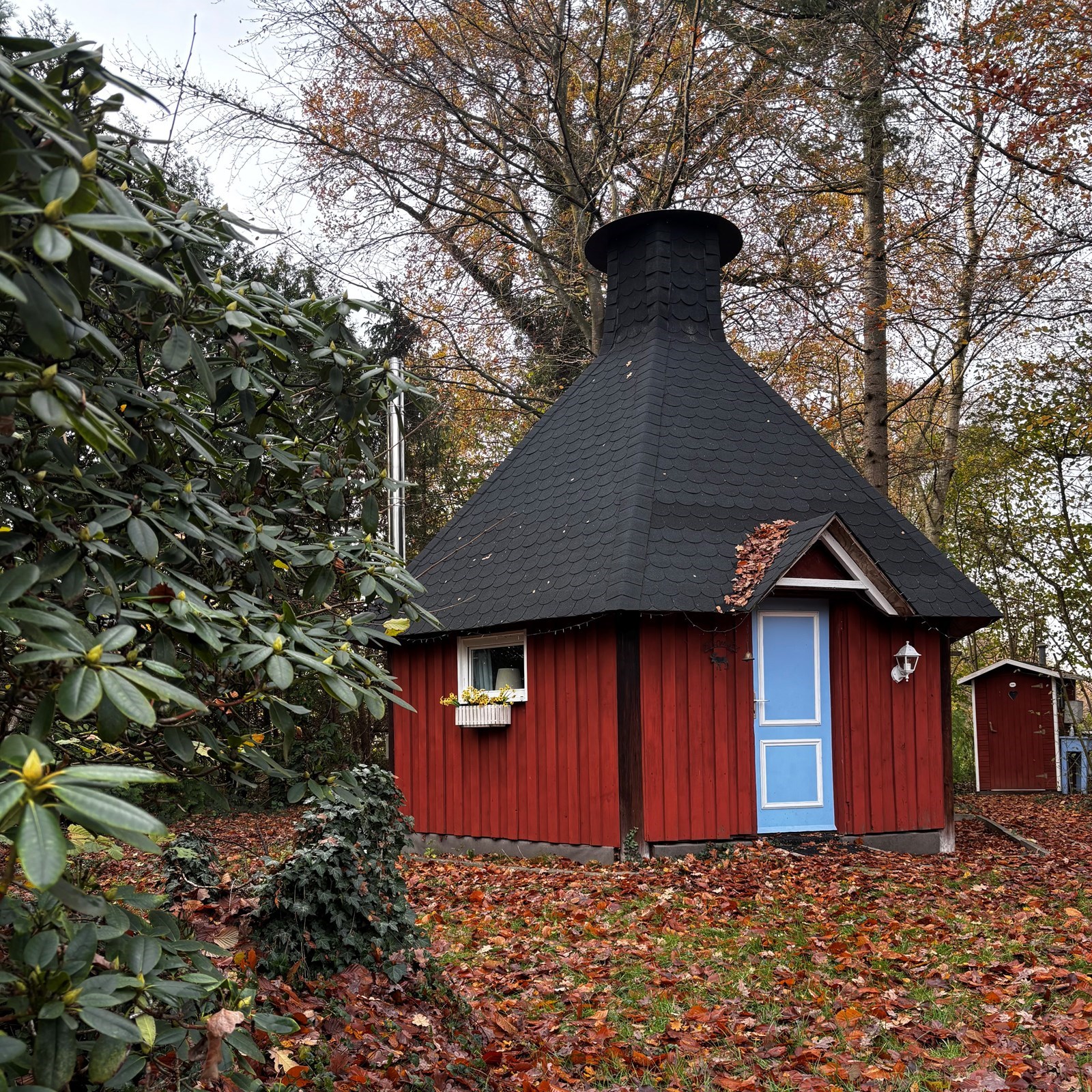 Scandinavische Kota met sauna