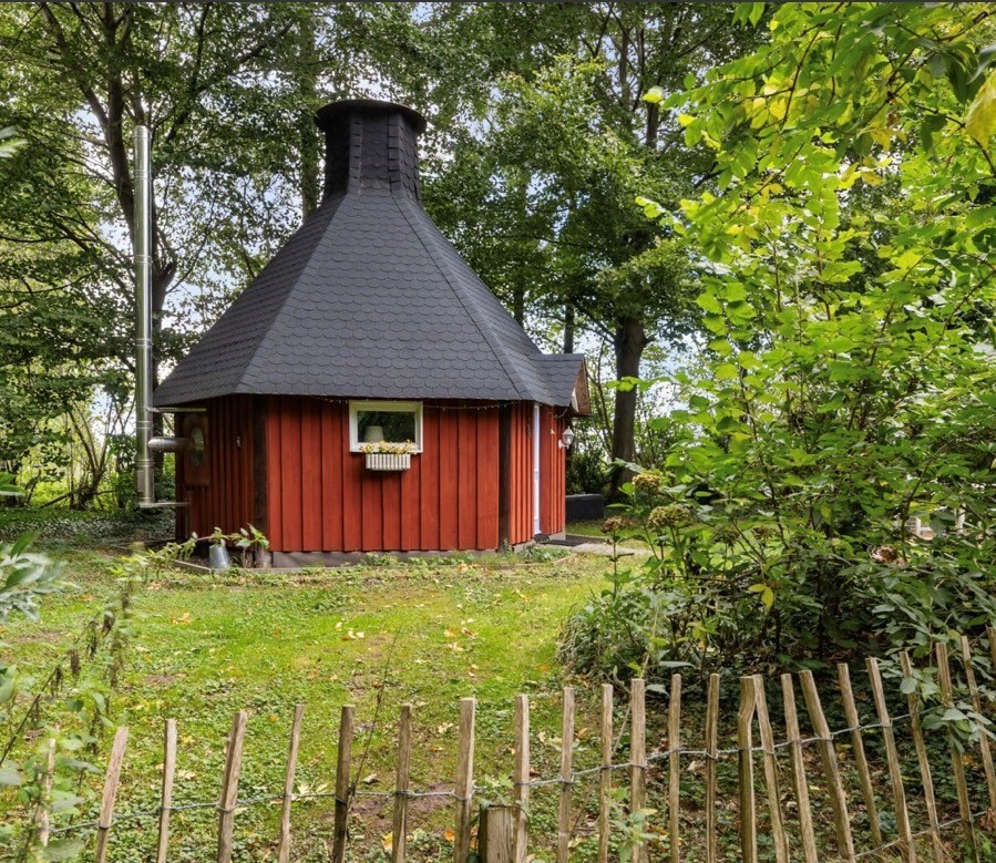 Scandinavische Kota met sauna