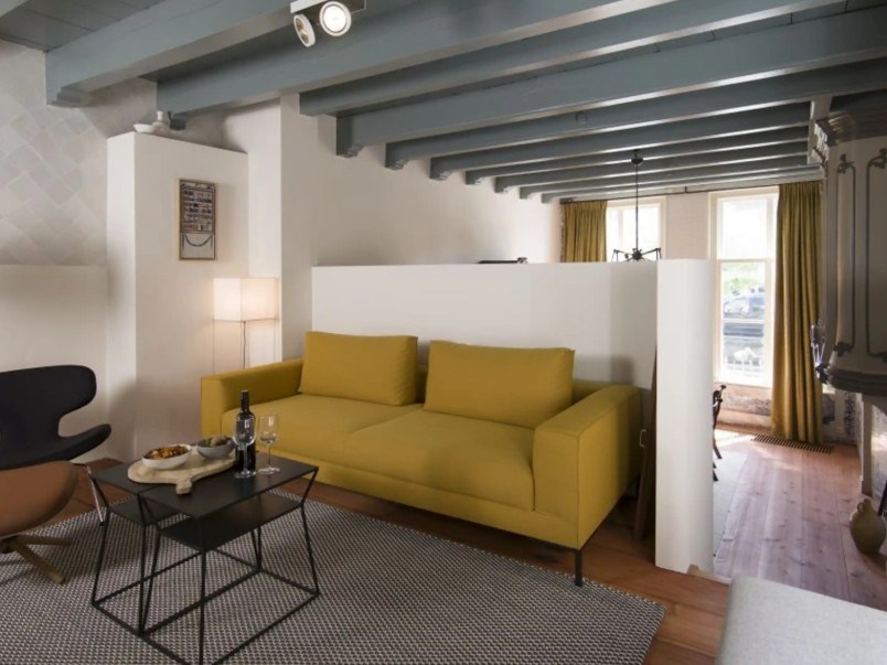 Overnachten in een 17de-eeuwse huis in het historische centrum van Makkum