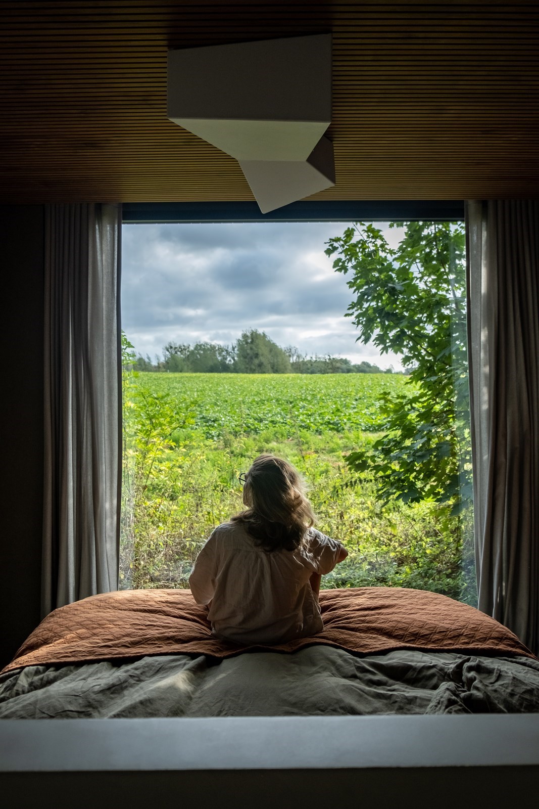 Unieke design droomplek tussen de bomen