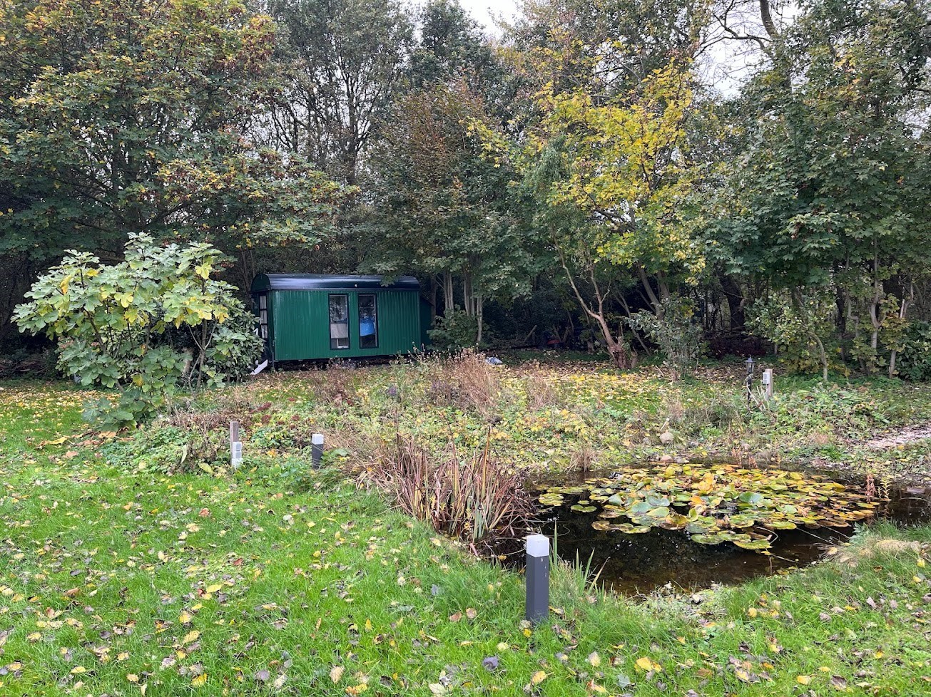Overnachten in een verbouwde keet op Texel