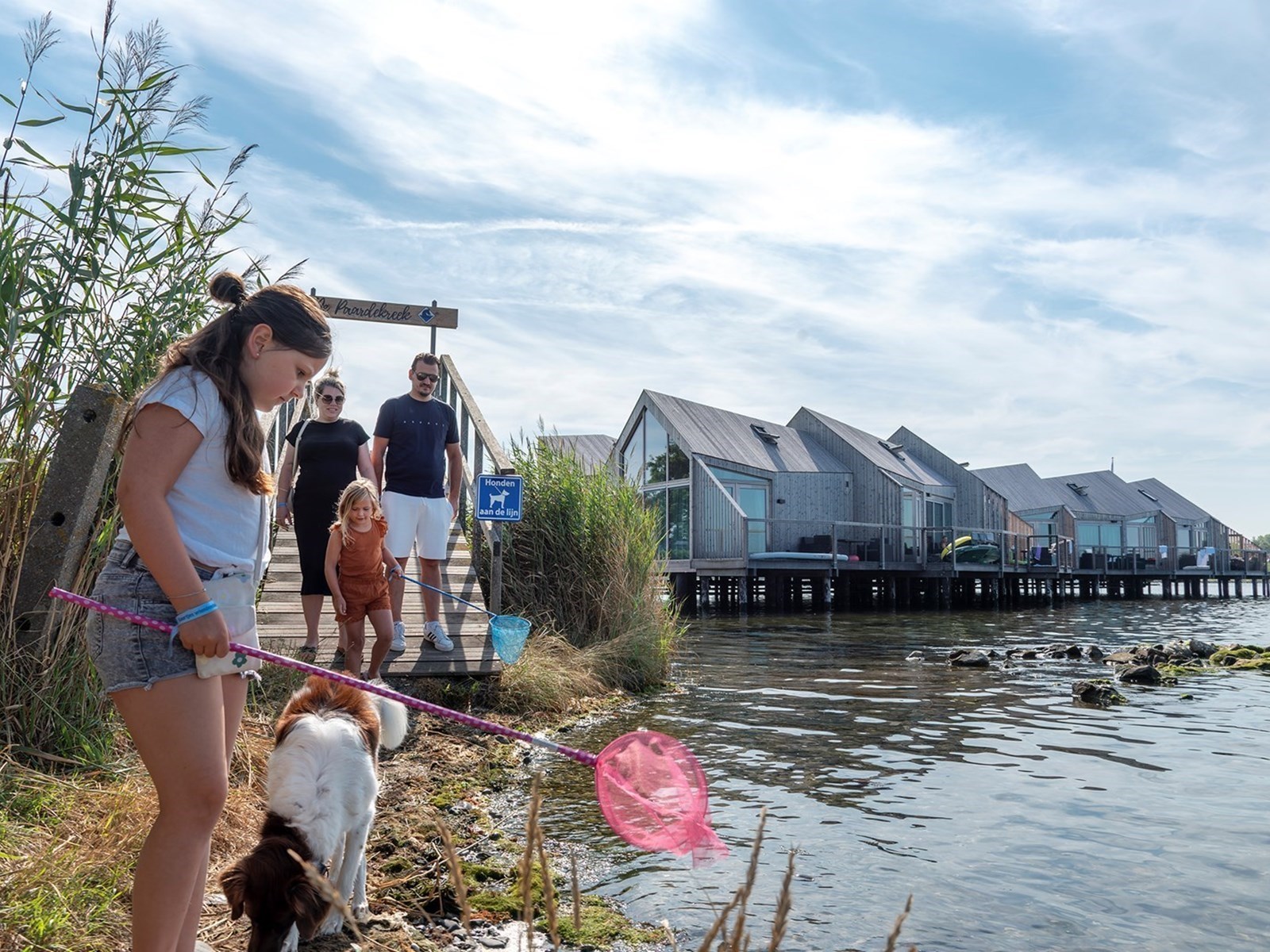 Unieke suite boven het water in Zeeland