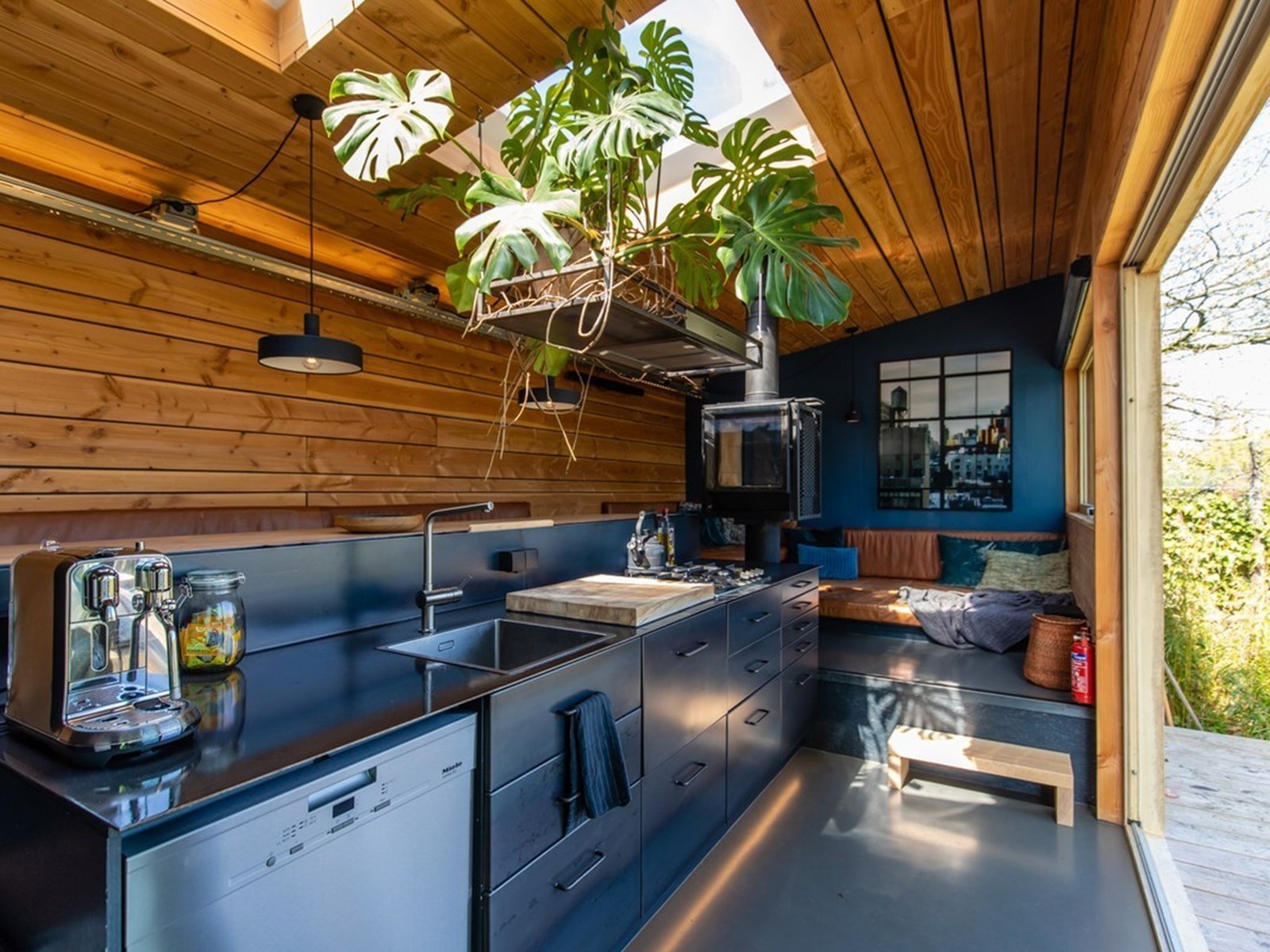 Eiland cabin. Rust en natuur op een kwartier van centrum Rotterdam