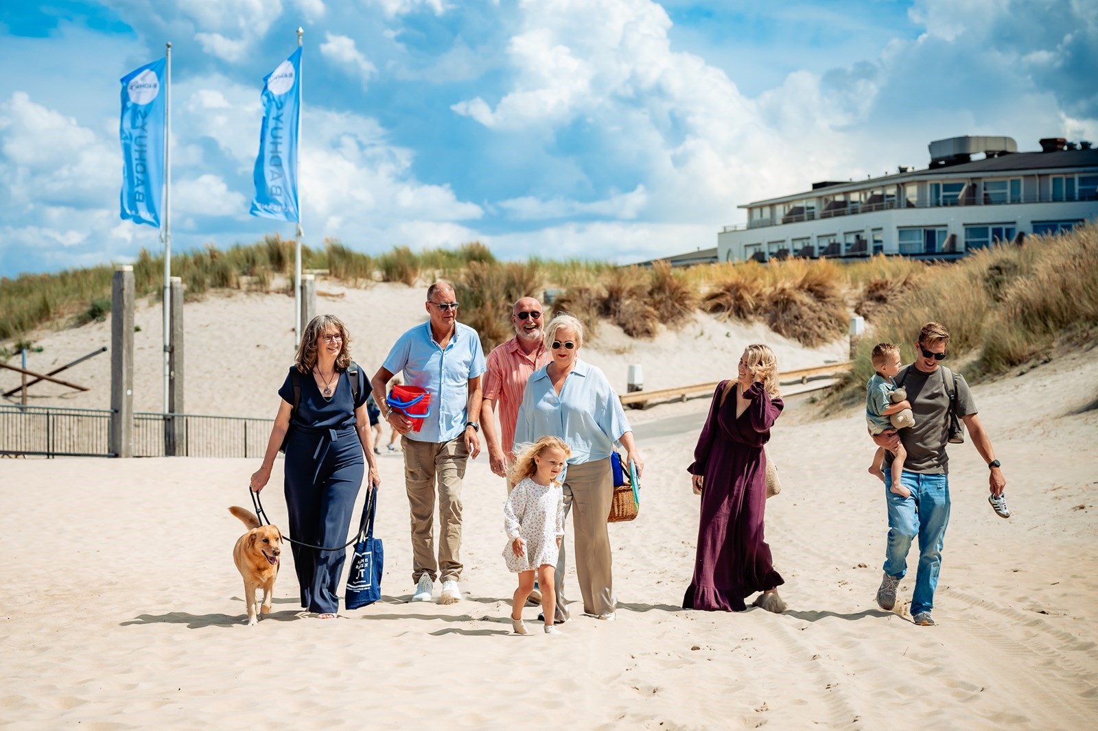 Strandhotel op Vlieland. Nergens in Nederland vind je een hotel zó vrij en dicht aan zee