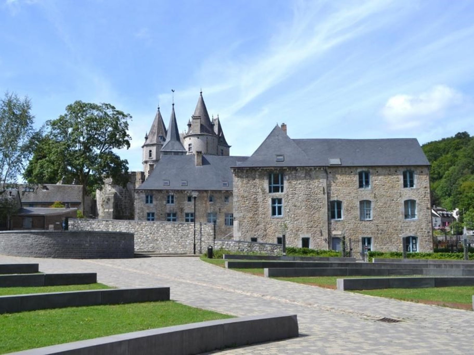 Overnachten in het voormalige klooster in Durbuy gebouwd in 1769