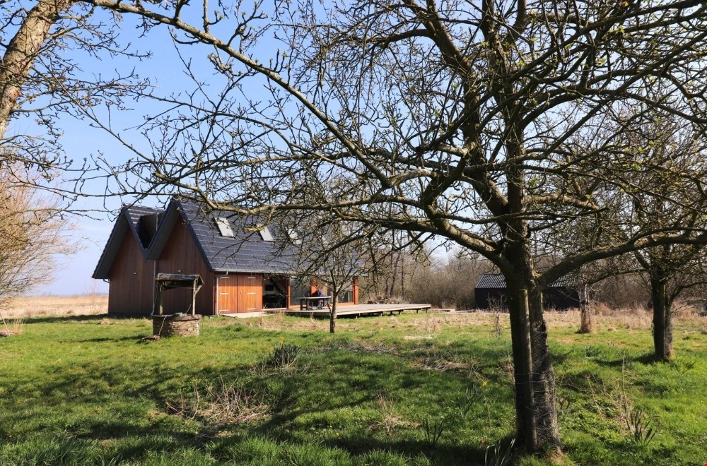 Unieke vakantiewoning op een eiland midden Nationaal Park Âlde Feanen, inclusief een elektrische boot
