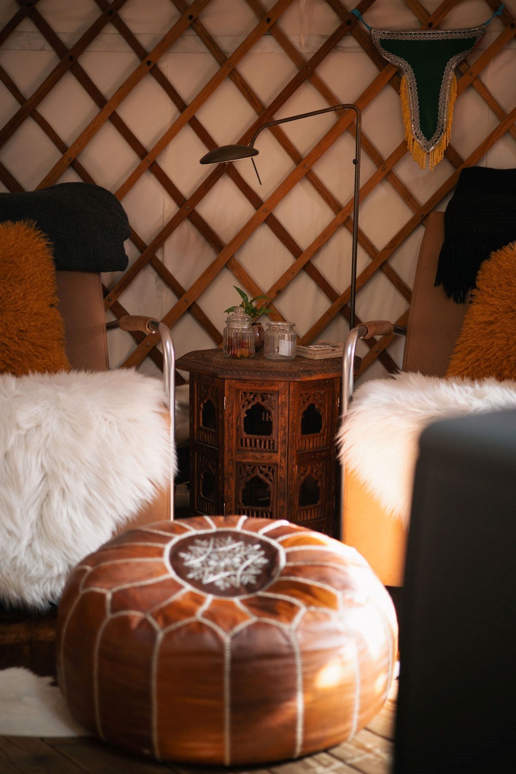 B&B in een Yurt op een Alpacaboerderij