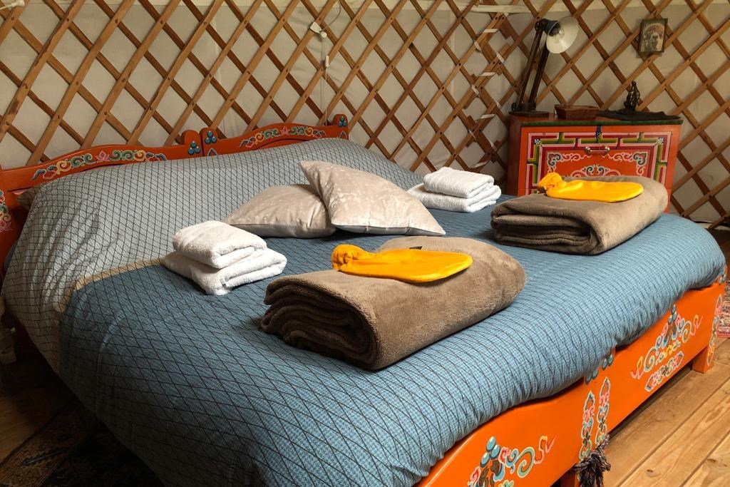 B&B in een Yurt op een Alpacaboerderij