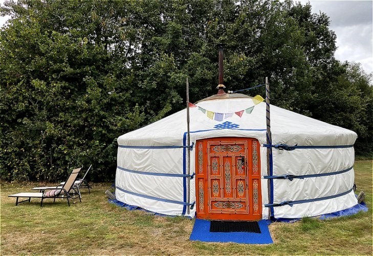 B&B in een Yurt op een Alpacaboerderij