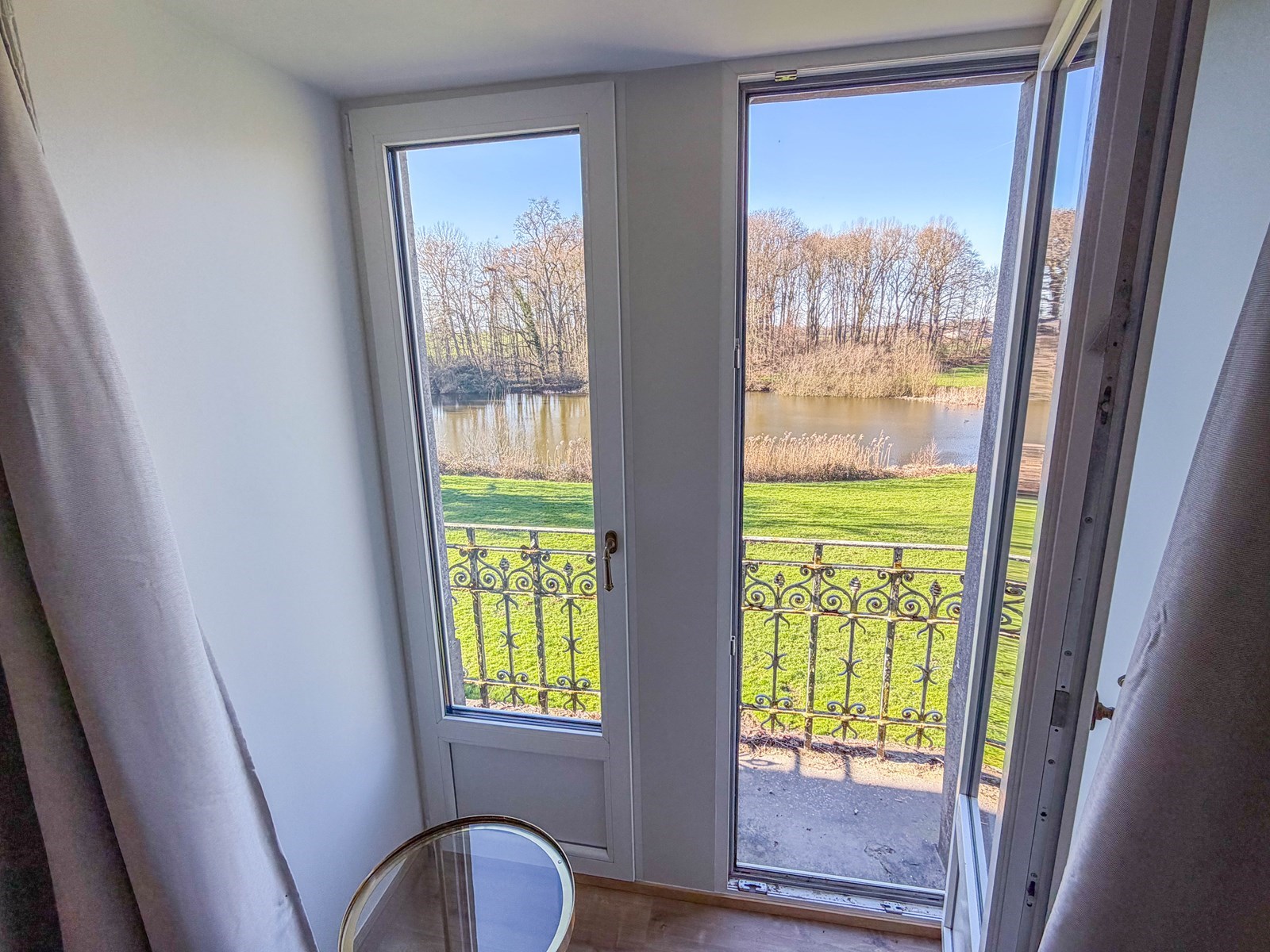 Balkonkamer in een Belgisch kasteel