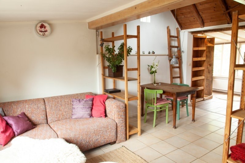 Superknus klein vakantiehuisje met slaapzoldertje