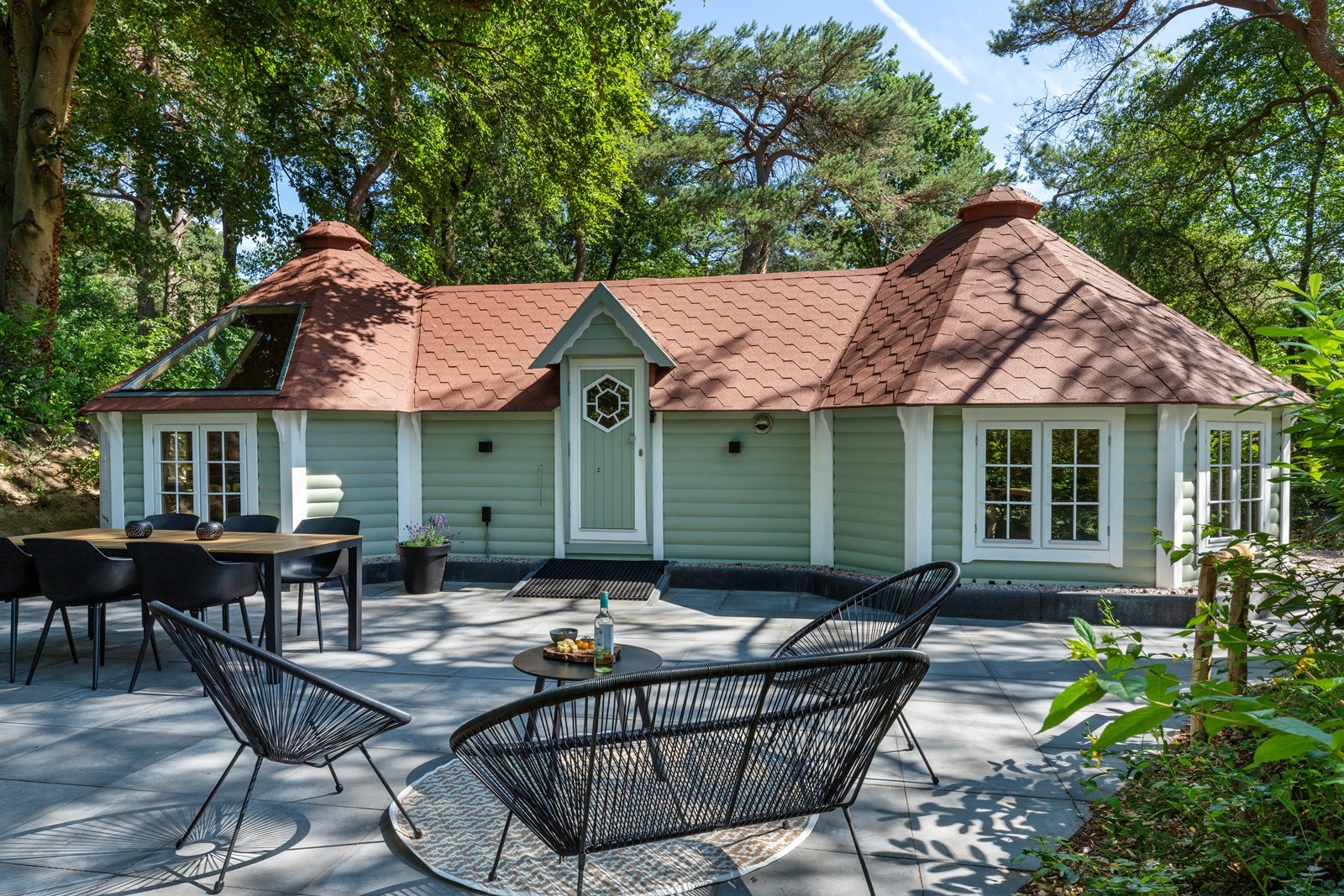 Wellness kota met hottub en sauna