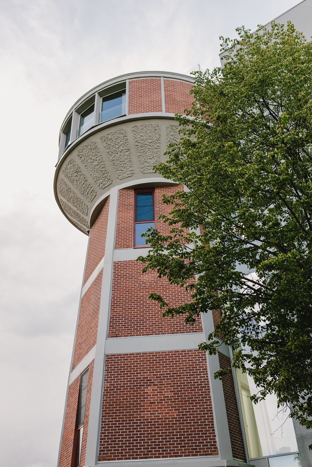 Overnachten op de 2e verdieping in een luxueus gerenoveerde watertoren vlakbij Maastricht