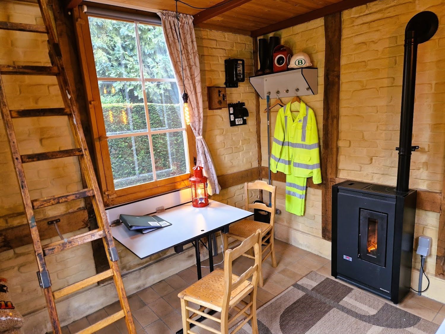 Uniek overnachten in het huisje van de spoorwegarbeiders