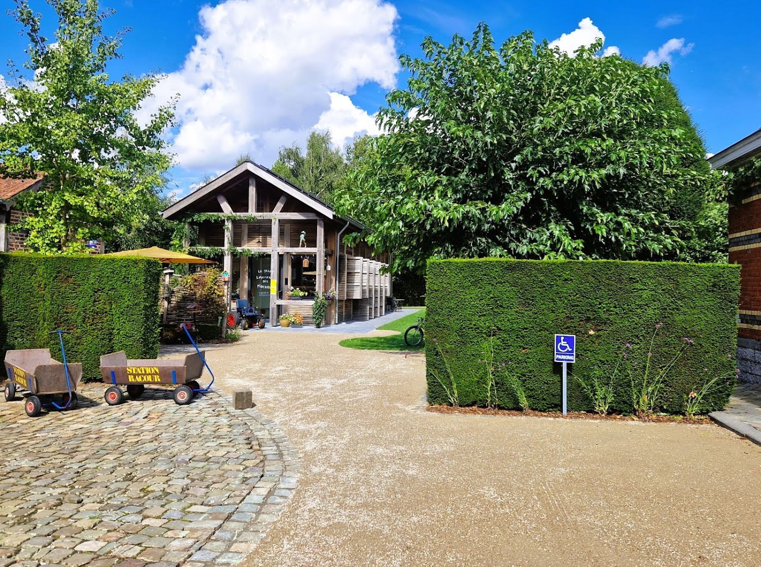 Rolstoelvriendelijke vakantiewoning in een voormalig treinstation