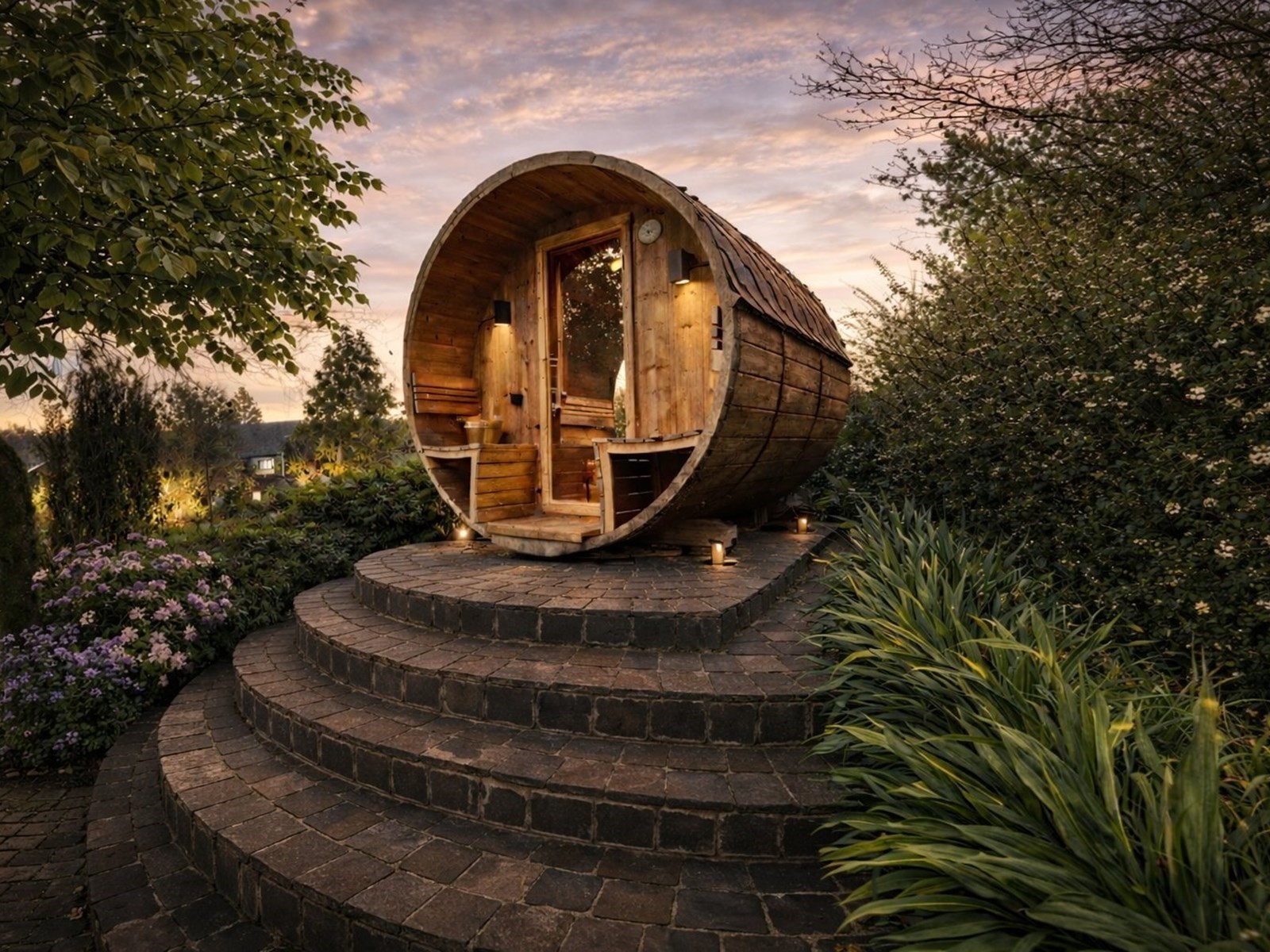 Luxe 4-persoons Privé Wellnesslodge met groot Bubbelbad onder een ✨ sterrenhemel ✨, Stoomruimte & Sauna, geïnspireerd op Azië & India. 🍾 Gratis Fles Prosecco en Partner Connect Box 🍾