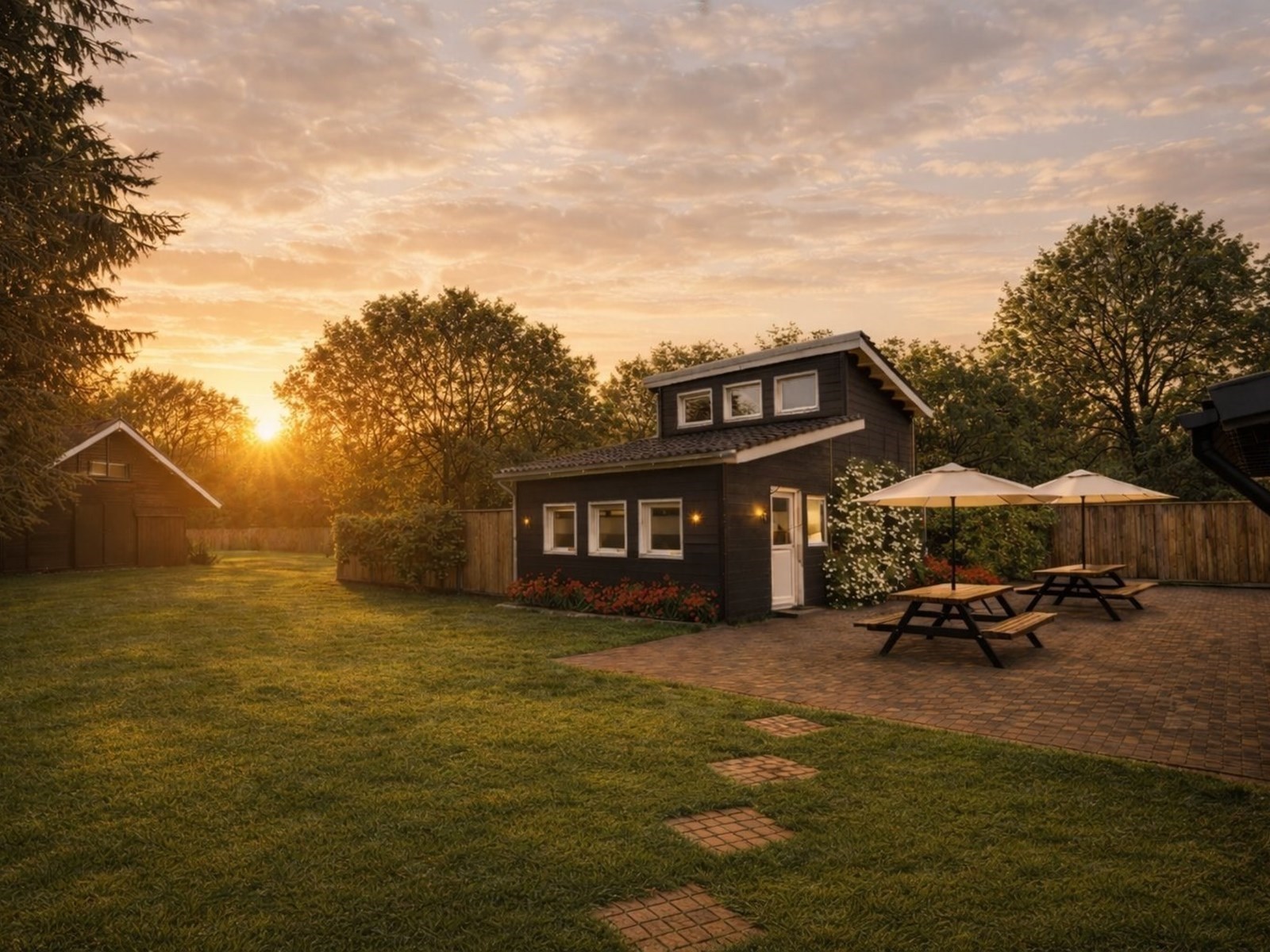 Luxe 4-persoons Privé Wellnesslodge met groot Bubbelbad onder een ✨ sterrenhemel ✨, Stoomruimte & Sauna, geïnspireerd op Azië & India.  Gratis Fles Prosecco en Partner Connect Box 