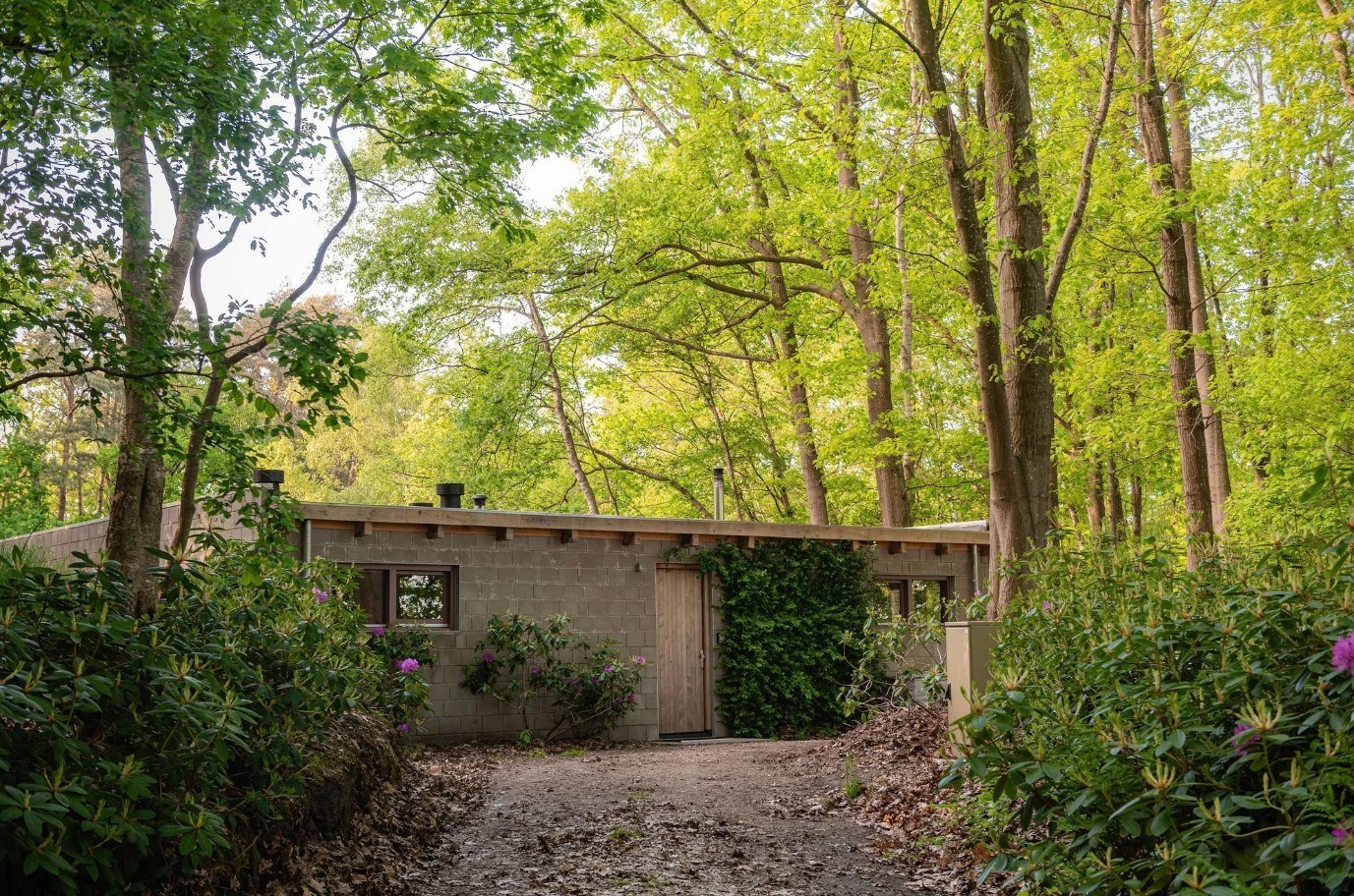Een eigenzinnige design-hideaway met hottub en panoramisch meerzicht