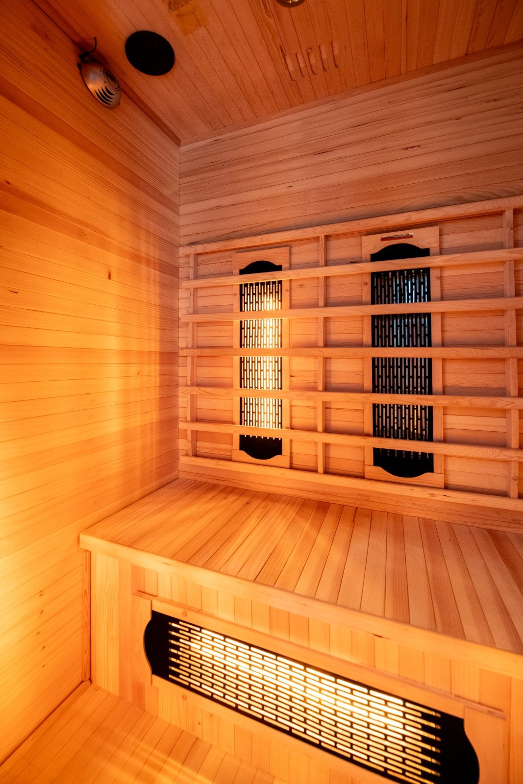 Wellnesslodge met sauna en jacuzzi met een prachtig uitzicht over de Drentse natuur
