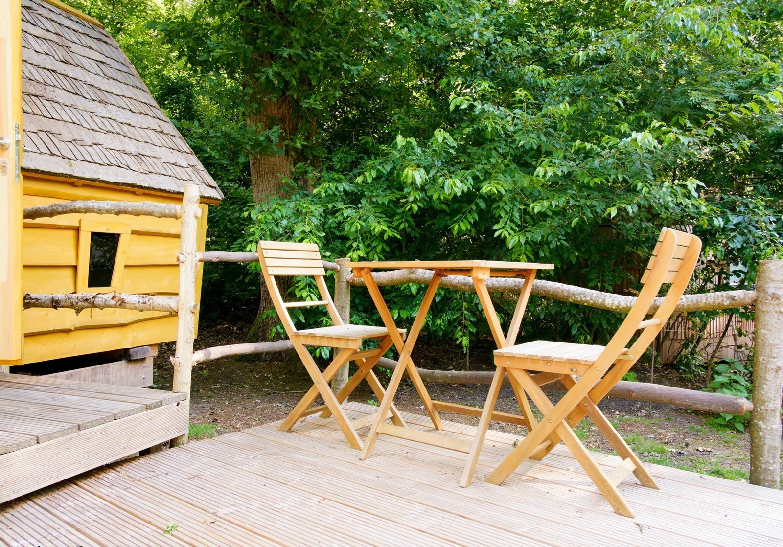 Bijzondere cabin verborgen in het bos