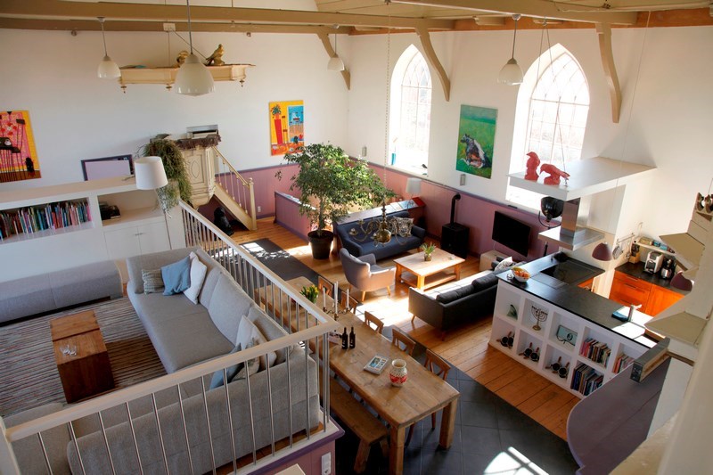 Unieke groepsaccommodatie in een Kerk