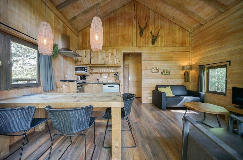 Wellness tussen de boomtoppen: Ontsnap naar deze magische boomhut XXL met hottub