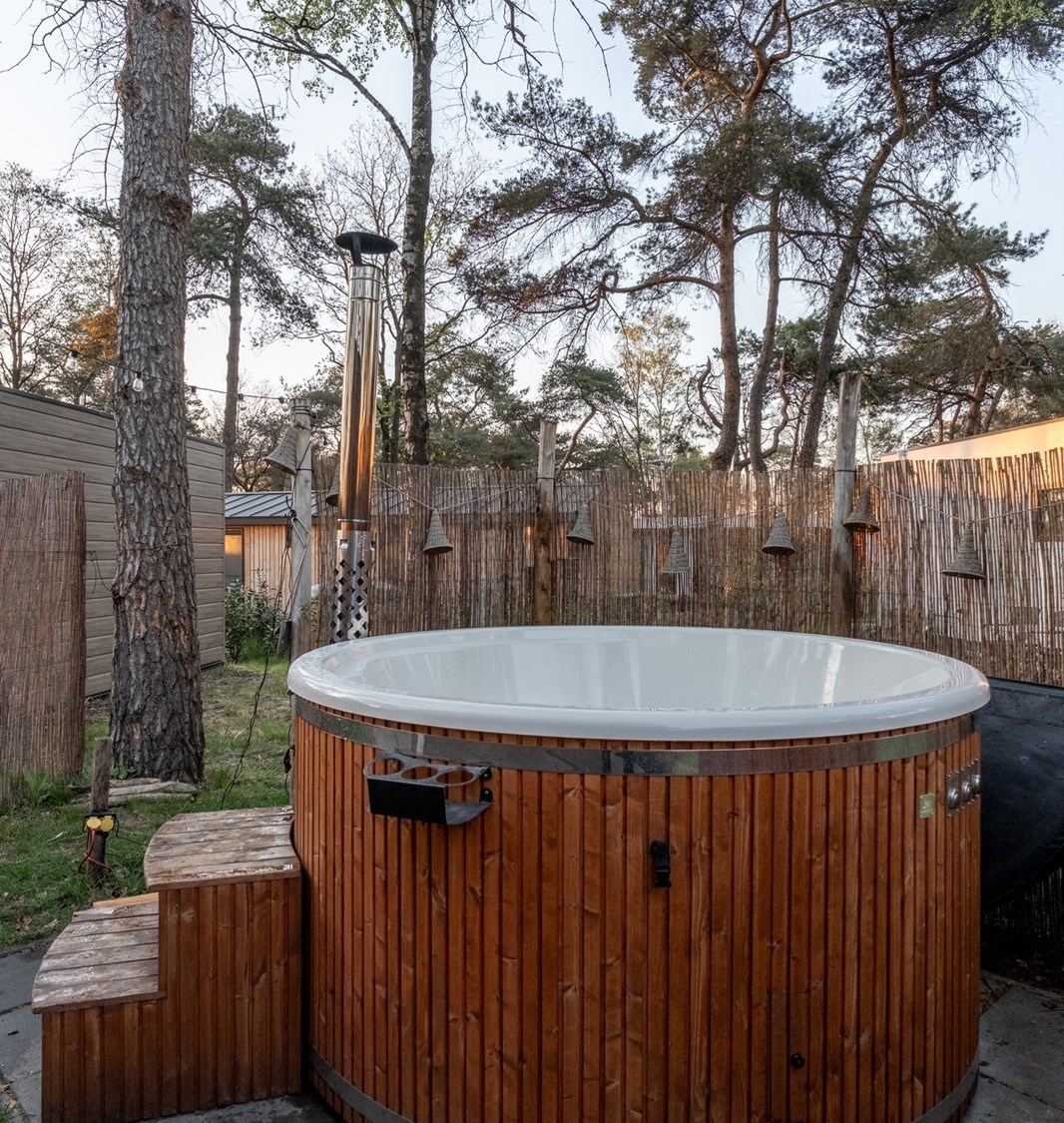Wellness lodge met hottub op de Sallandse Heuvelrug