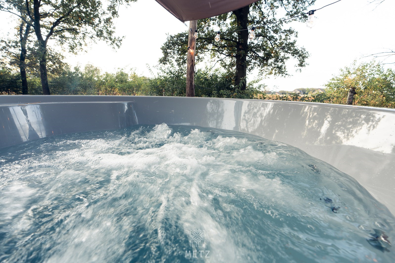 Luxe wellness lodge Sallandse Heuvelrug met hottub