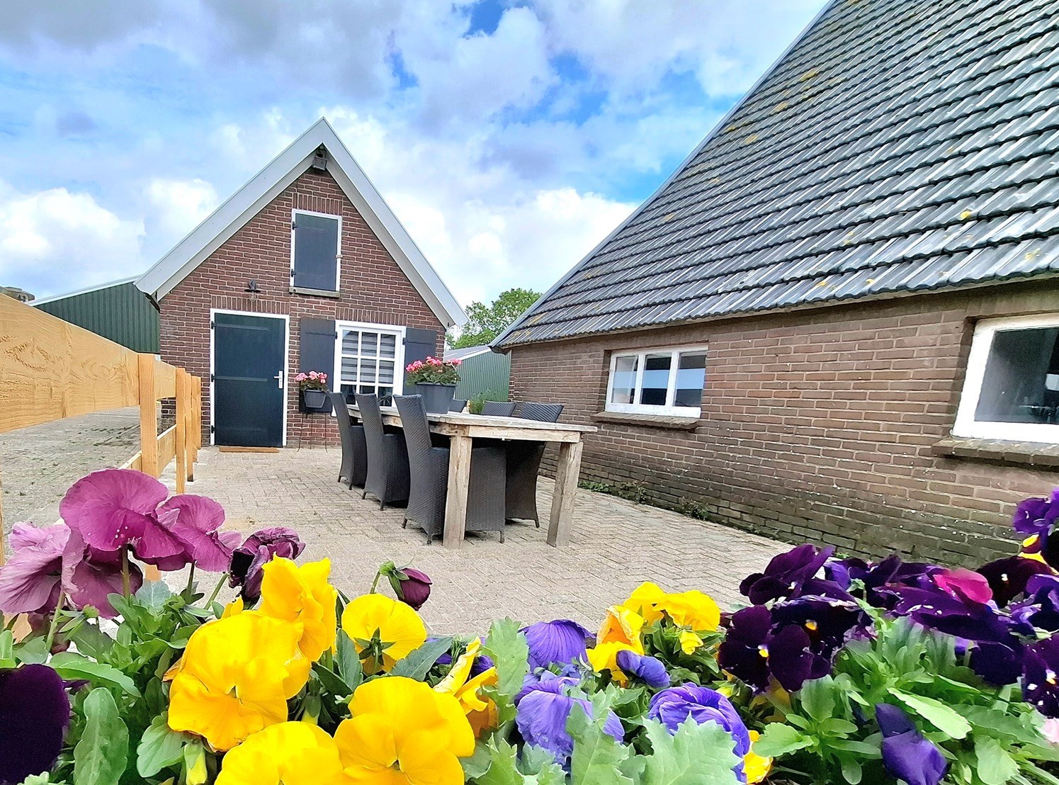Knus Kookhuisje op een biologische boerderij