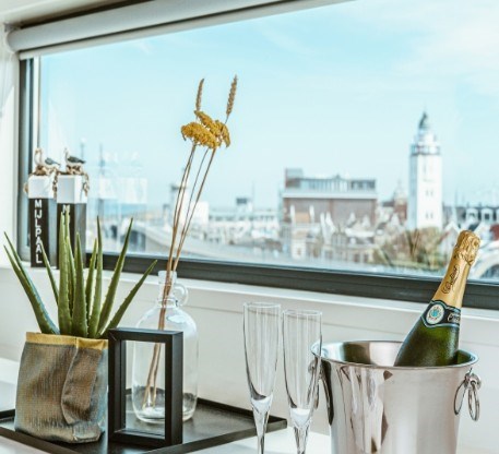 Slapen in een Vultrechter met jacuzzi en wakker worden met uitzicht over de Waddenzee