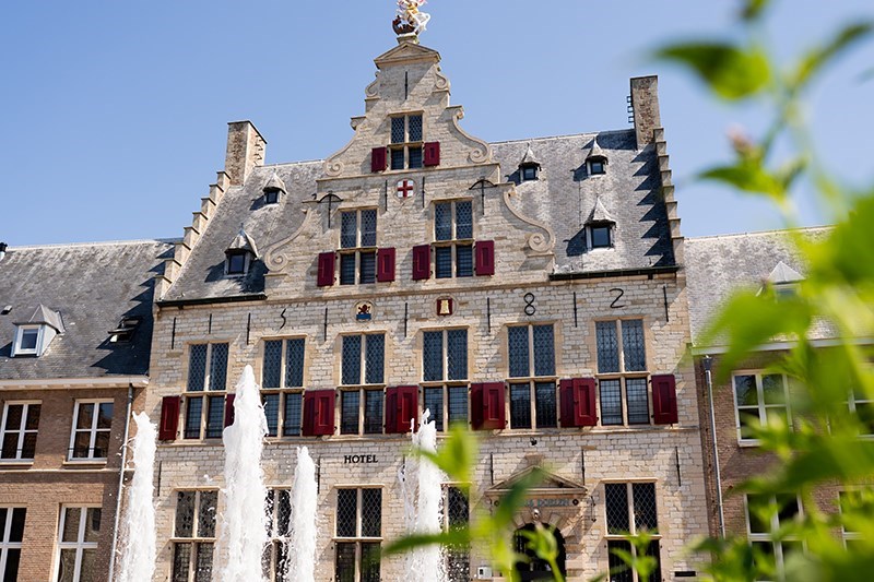 Historisch overnachten in het voormalige Schuttershof in het hart van Middelburg