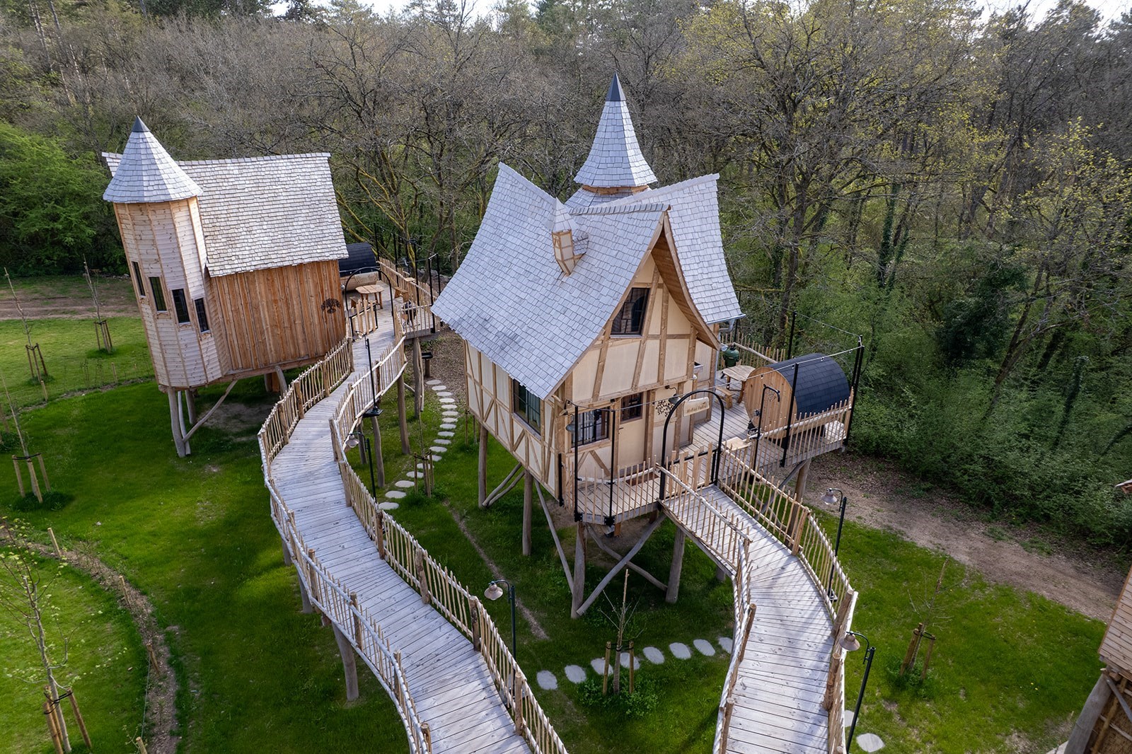 Sprookjesachtige boomhut met sauna in Durbuy