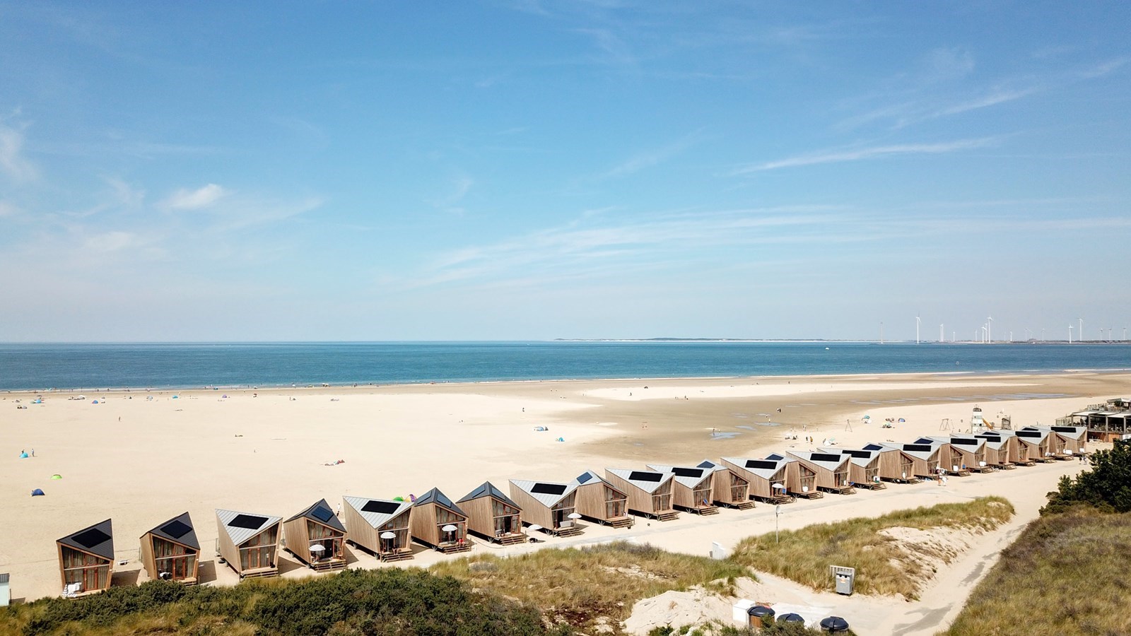 Luxe slaapstrandhuisjes Breezand Vrouwenpolder