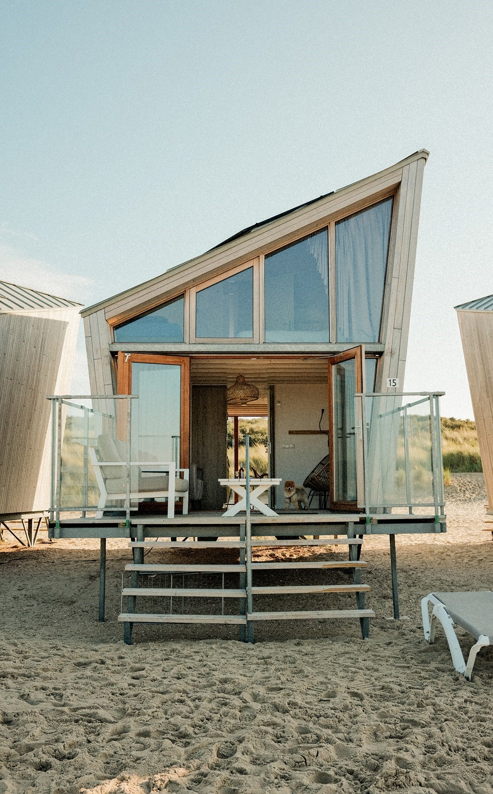 Luxe slaapstrandhuisjes Breezand Vrouwenpolder