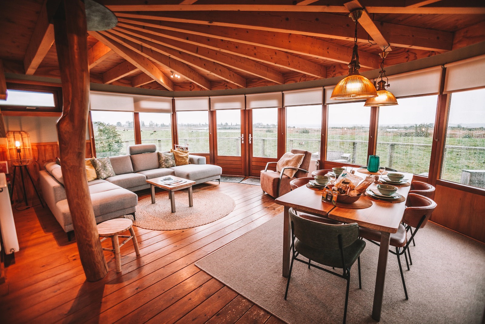 Unieke Dijkwachterslodge met een magistraal uitzicht