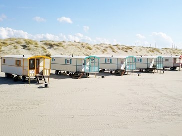 Pipowagen aan zee Pipowagen aan zee
