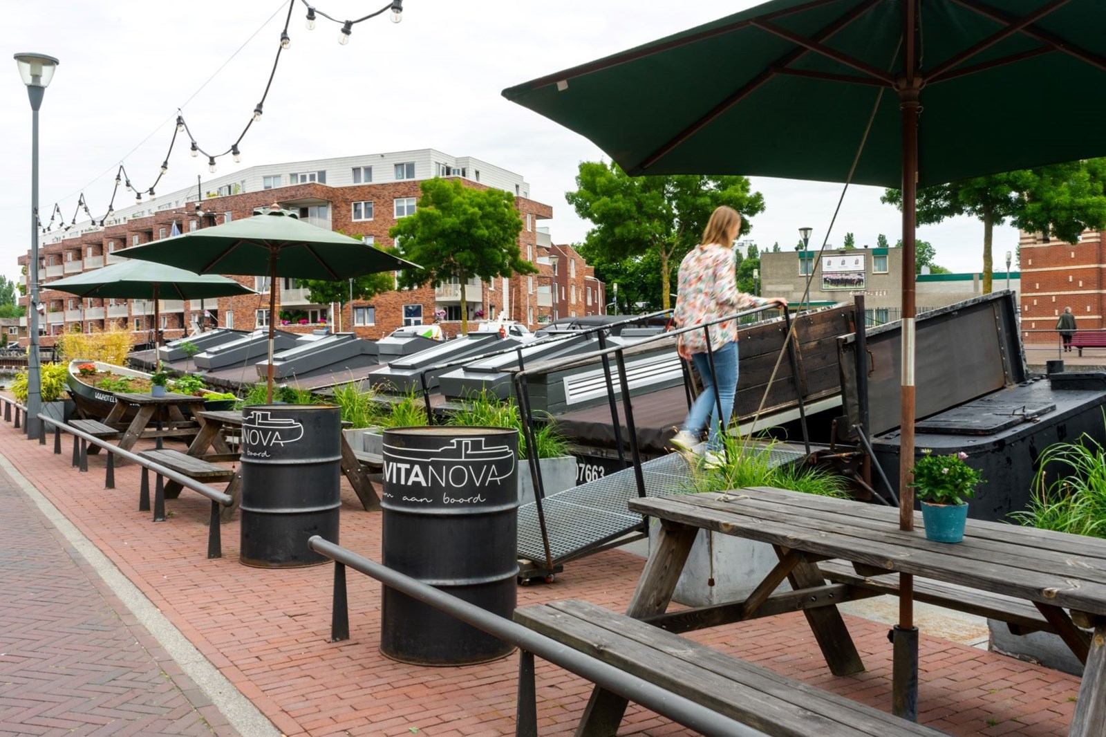 Slapen in een scheepshut in het hartje van de stad