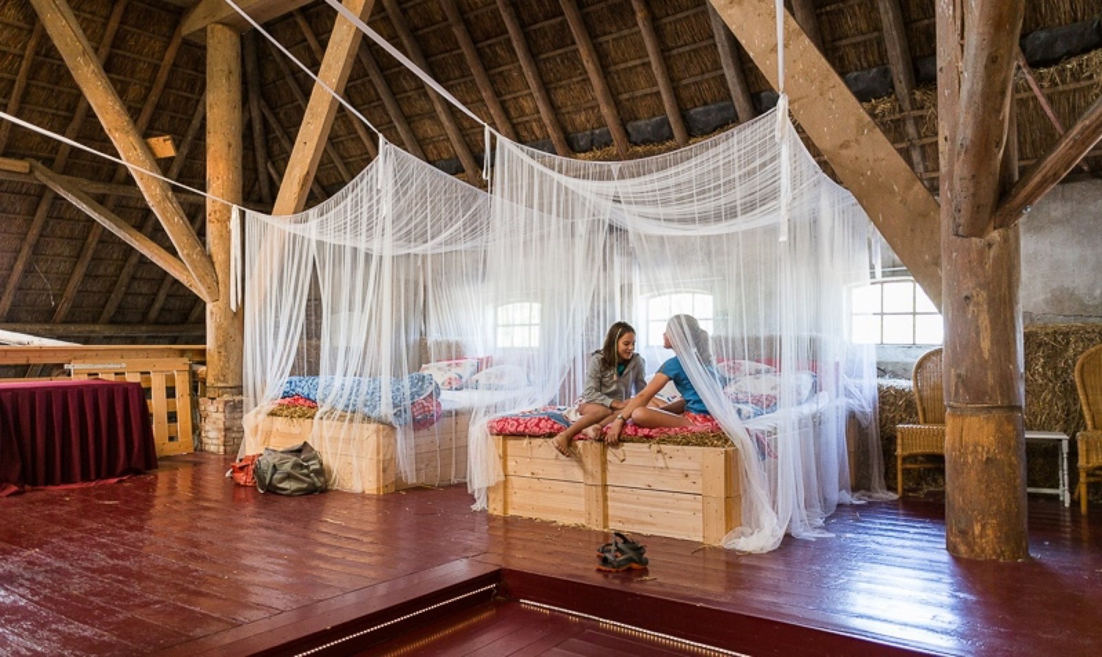 Groepsaccommodatie op de Hooizolder