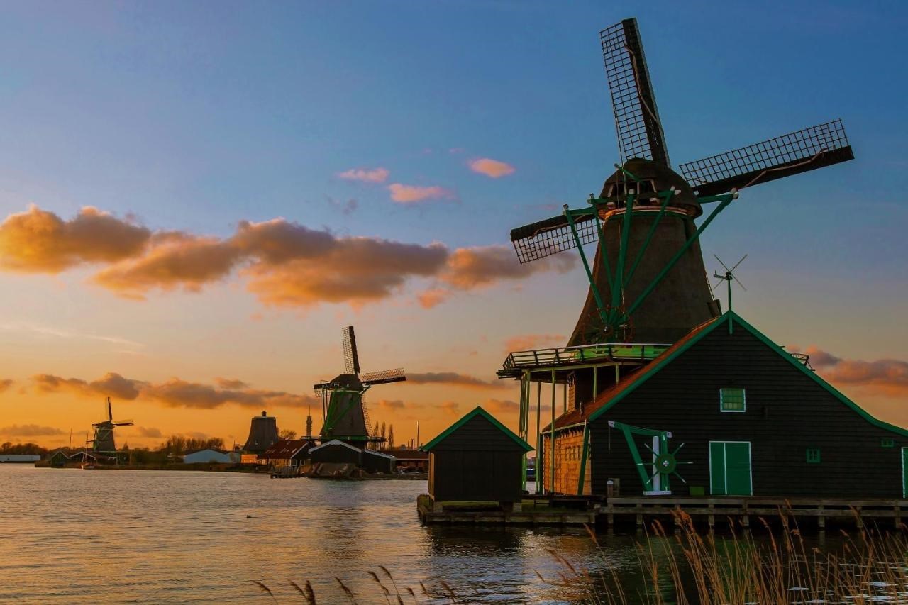 Gestapelde Zaanse huisjes